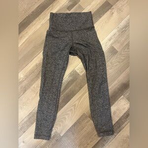 Lululemon align leggings. Heathered gray in color. Size 4. No pilling.